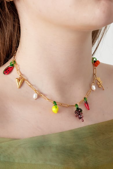 Plant charms Necklace h5 Picture2